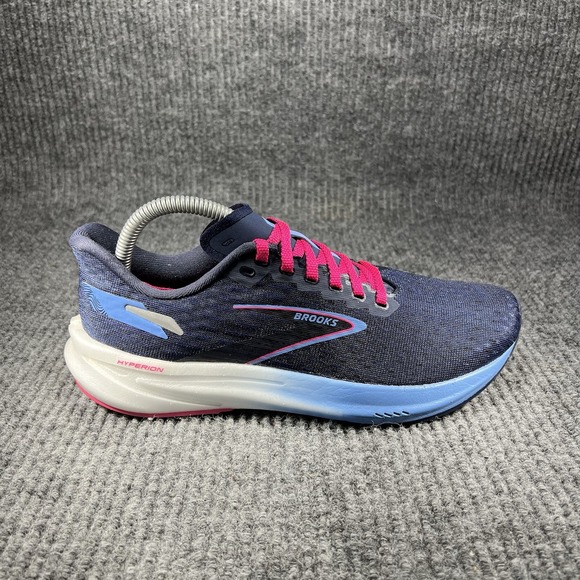 Brooks Hyperion Women's Size 8 Peacoat Lilac Rose Running Shoes 1203961B430 - Picture 7 of 12
